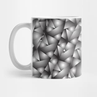 Abstract Black and White Background Mug